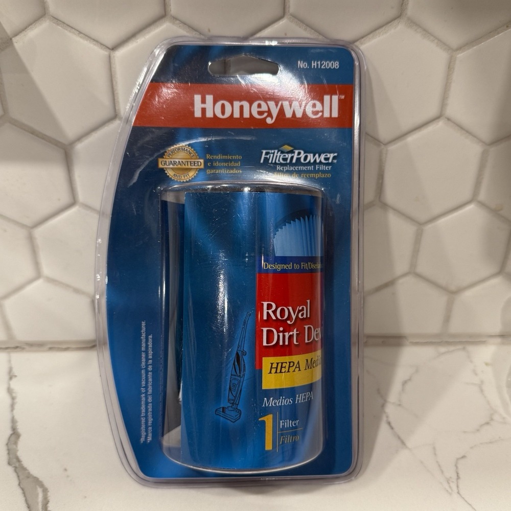 Honeywell Royal Dirt Devil Hepa‎ Media Filter Type F2 No. H12008 New Replacement